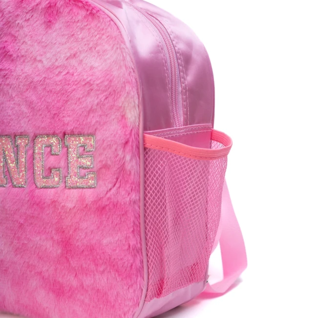 Capezio Faux Fur Dance Backpack, dekliški nahrbtnik