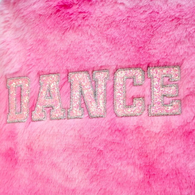 Capezio Faux Fur Dance Backpack, dekliški nahrbtnik