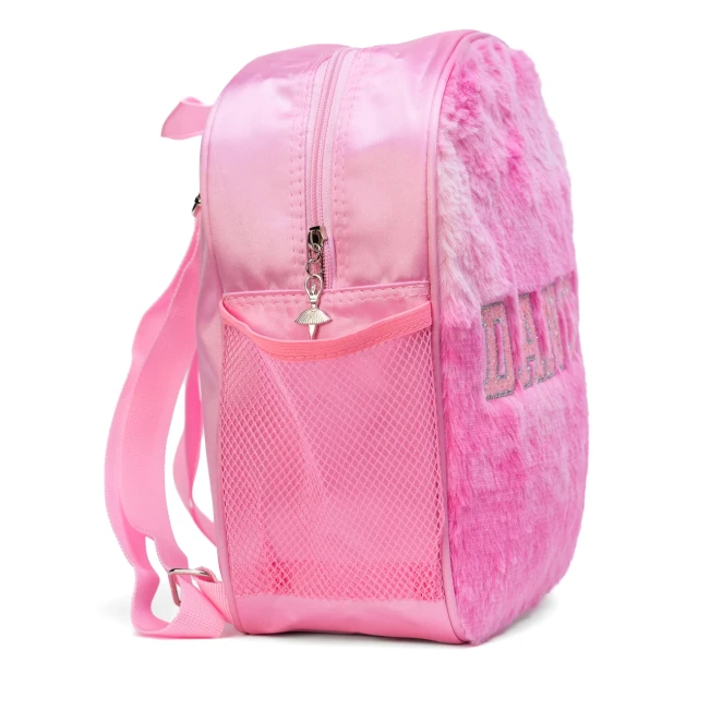 Capezio Faux Fur Dance Backpack, dekliški nahrbtnik
