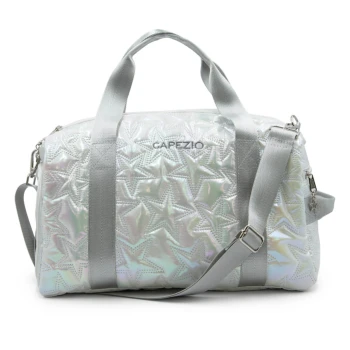 Capezio Metallic star travel duffle, torba - Srebrna Metallic Silver Capezio