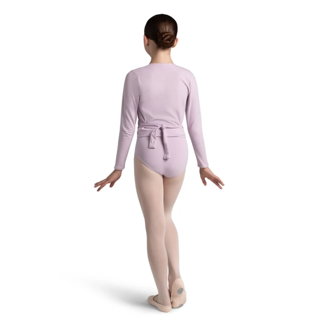 Capezio crossover top, ogrevalni top za dekleta 
