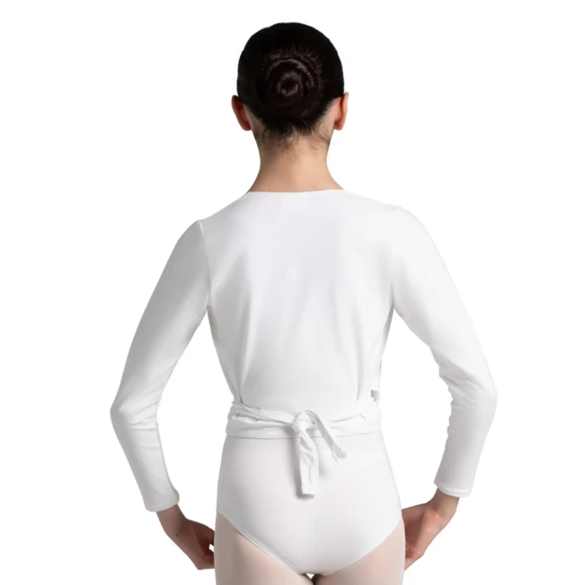 Capezio crossover top, ogrevalni top za dekleta 