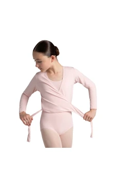 Capezio crossover top, ogrevalni top za dekleta 