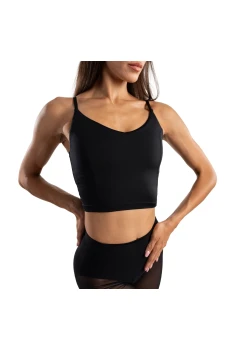 Capezio Dance Cami top, ženski trening top na naramnice za latinsko ples