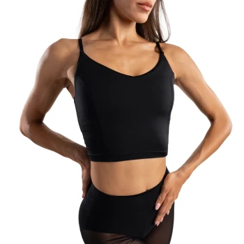 Capezio Dance Cami top, ženski trening top na naramnice za latinsko ples