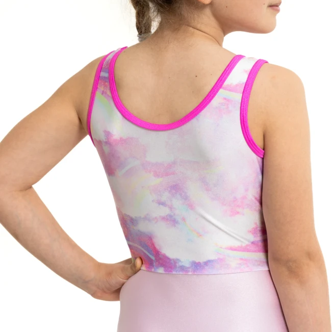 Capezio Candy Cloud Leotard, dekliški gimnastični dres