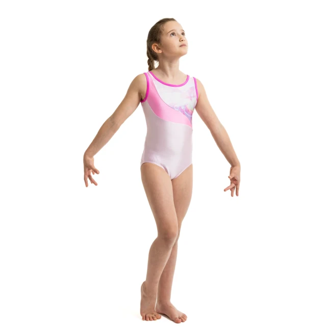 Capezio Candy Cloud Leotard, dekliški gimnastični dres