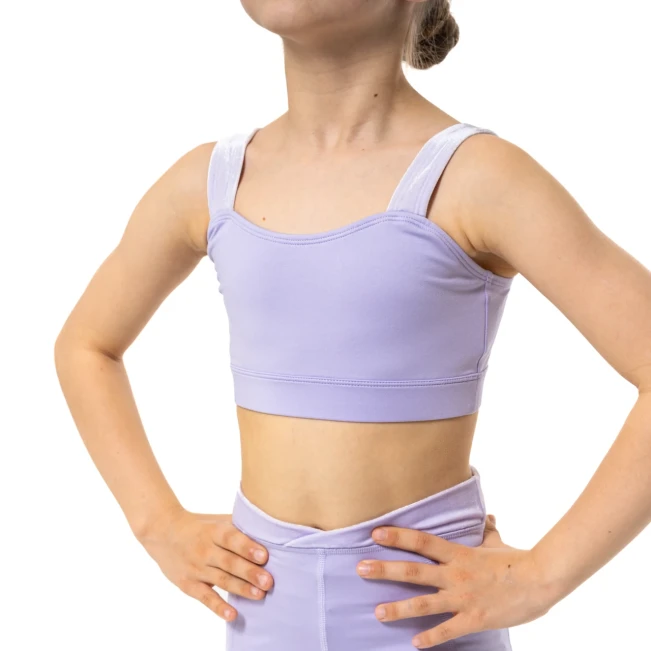 Capezio Catherine Top, crop top za dekleta