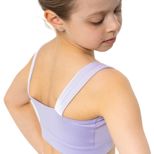 Capezio Catherine Top, crop top za dekleta