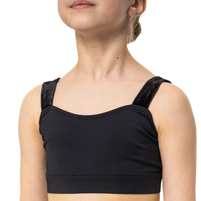 Capezio Catherine Top, crop top za dekleta