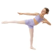 Capezio Charlotte short, dekliške kratke hlače - Vijolična - lavender Capezio Charlotte short, dekliške kratke hlače - Vijolična - lavender