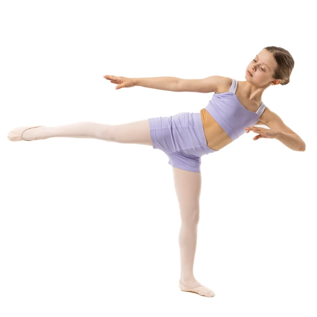 Capezio Charlotte kratke hlače, dekliške kratke hlače Capezio Charlotte short, dekliške kratke hlače - Vijolična - lavender
