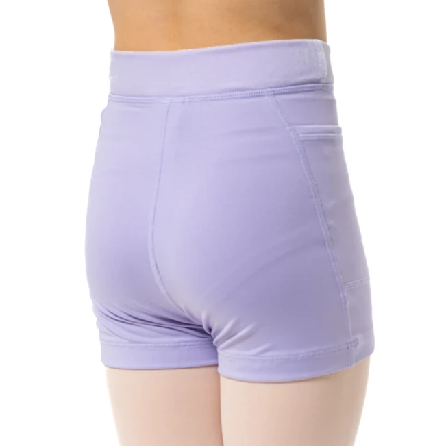 Capezio Charlotte kratke hlače, dekliške kratke hlače Capezio Charlotte short, dekliške kratke hlače - Vijolična - lavender