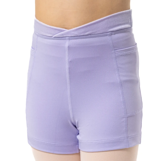 Capezio Charlotte kratke hlače, dekliške kratke hlače Capezio Charlotte short, dekliške kratke hlače - Vijolična - lavender