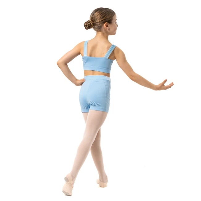Capezio Charlotte kratke hlače, dekliške kratke hlače Capezio Charlotte short, dekliške kratke hlače - Svetlo modra Capezio
