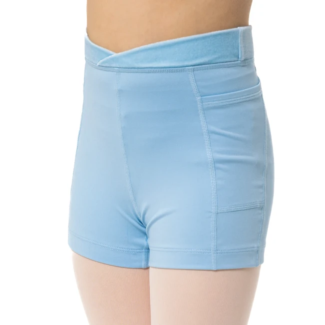 Capezio Charlotte kratke hlače, dekliške kratke hlače Capezio Charlotte short, dekliške kratke hlače - Svetlo modra Capezio