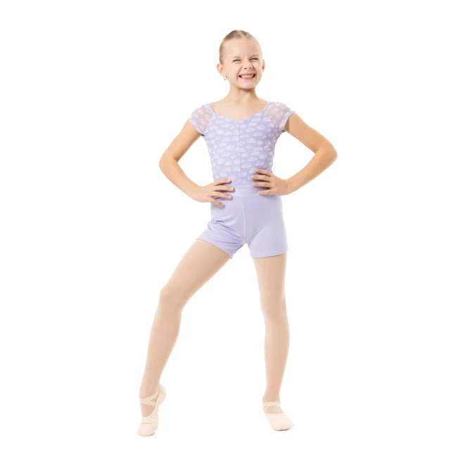 Capezio Cloud Nine Sunburst, dekliške kratke hlače