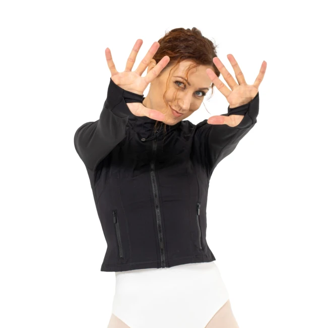 Capezio, ženska jopica z zapenjanjem Capezio, ženska jopica z zapenjanjem