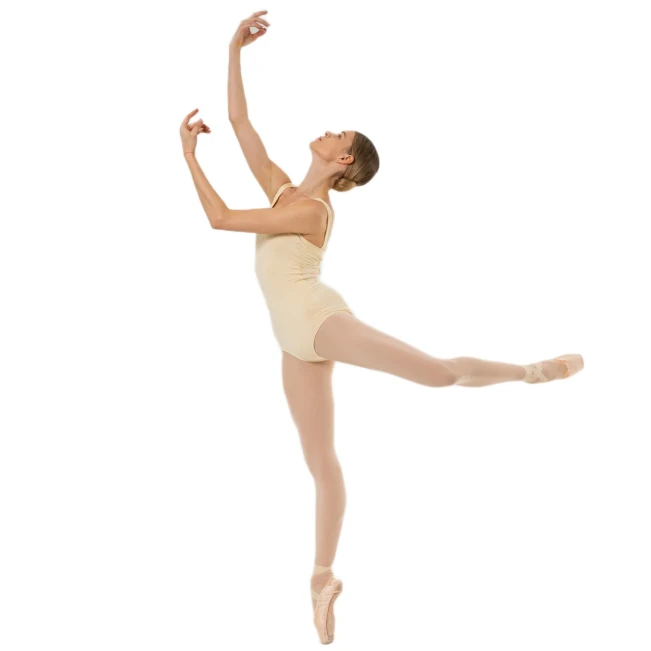 Capezio Dreamy Leotard, ženski dres z debelimi naramnicami Capezio Dreamy Leotard, ženski dres z debelimi naramnicami