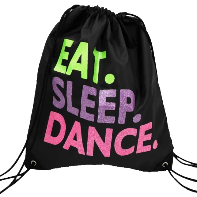 Capezio Eat Sleep Dance, vrečka z vrvico