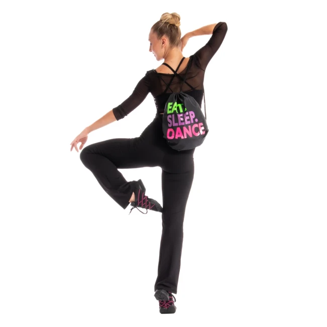 Capezio Eat Sleep Dance, vrečka z vrvico