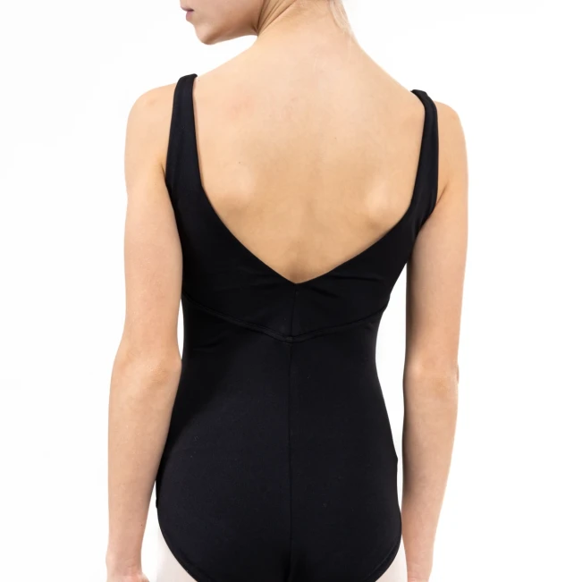 Capezio Cest La Vie Étoile Leotard, dekliški dres s širšimi naramnicami