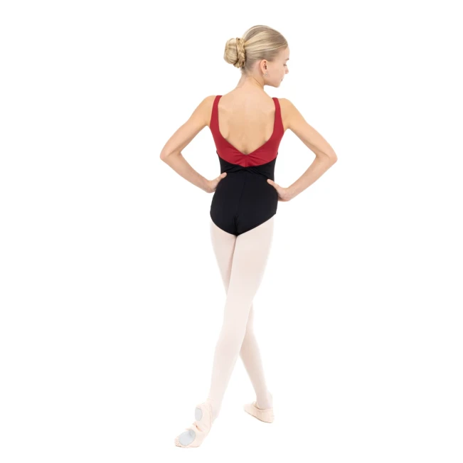 Capezio Cest La Vie Étoile Leotard, dekliški dres s širšimi naramnicami