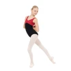 Capezio Cest La Vie Étoile Leotard, dekliški dres s širšimi naramnicami