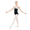 Capezio Cest La Vie Étoile Leotard, dekliški dres s širšimi naramnicami