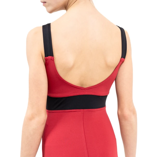Capezio C'est La Vie Fleur, dekliški triko z debelejšimi naramnicami