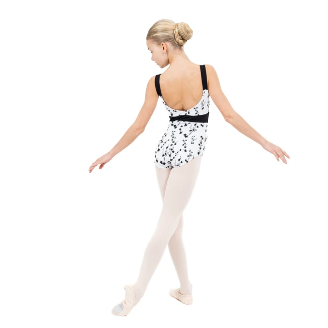 Capezio C'est La Vie Fleur, dekliški triko z debelejšimi naramnicami