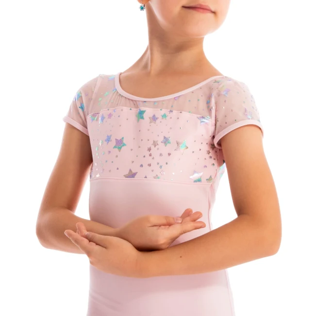 Capezio Galaxy, otroški dres s kratkimi rokavi 