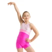 Capezio Galaxy Biketard, dekliški kratek pajac