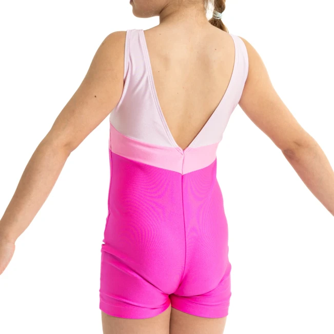 Capezio Galaxy Biketard, dekliški kratek pajac