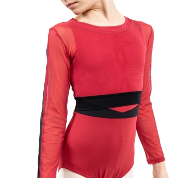 Capezio Cest La Vie Joyeux mesh cover up 12154C, top za deklice