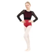 Capezio C'est La Vie Joyeux mrežast prekrivni kos, dekliški top Capezio C'est La Vie Joyeux mrežast prekrivni kos, dekliški top
