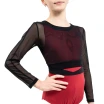 Capezio C'est La Vie Joyeux mrežast prekrivni kos, dekliški top Capezio C'est La Vie Joyeux mrežast prekrivni kos, dekliški top