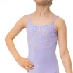 Capezio Lake triko, cvetličen dekliški dres s tankimi naramnicami Capezio Lake triko, cvetličen dekliški dres s tankimi naramnicami