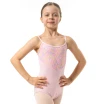 Capezio Lake triko, cvetličen dekliški dres s tankimi naramnicami Capezio Lake triko, cvetličen dekliški dres s tankimi naramnicami