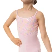 Capezio Lake triko, cvetličen dekliški dres s tankimi naramnicami Capezio Lake triko, cvetličen dekliški dres s tankimi naramnicami