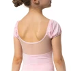 Capezio Lotus triko, dekliški dres s kratkimi rokavi s cvetličnim vzorcem Capezio Lotus triko, dekliški dres s kratkimi rokavi s cvetličnim vzorcem