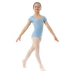 Capezio Lotus triko, dekliški dres s kratkimi rokavi s cvetličnim vzorcem Capezio Lotus triko, dekliški dres s kratkimi rokavi s cvetličnim vzorcem