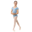 Capezio Lotus triko, dekliški dres s kratkimi rokavi s cvetličnim vzorcem Capezio Lotus triko, dekliški dres s kratkimi rokavi s cvetličnim vzorcem