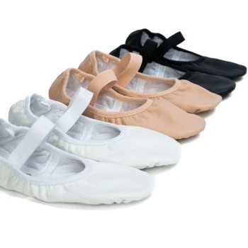 Capezio Luna, usnjeni copati za začetnike