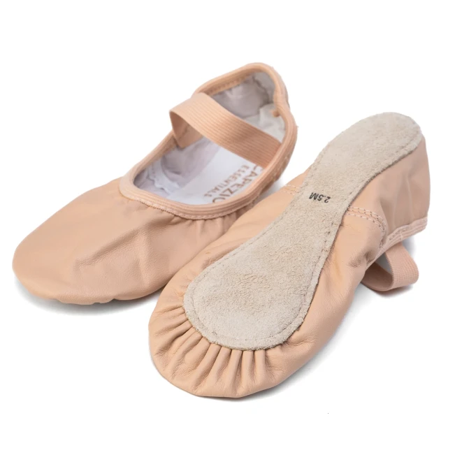 Capezio Luna, otroški usnjeni copati za vaje Capezio Luna, otroški usnjeni copati za vaje