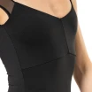 Capezio Moonsruck Cap Sleeve Leotard, ženski dres s kratkimi mrežastimi rokavi Capezio Moonsruck Cap Sleeve Leotard, ženski dres s kratkimi mrežastimi rokavi