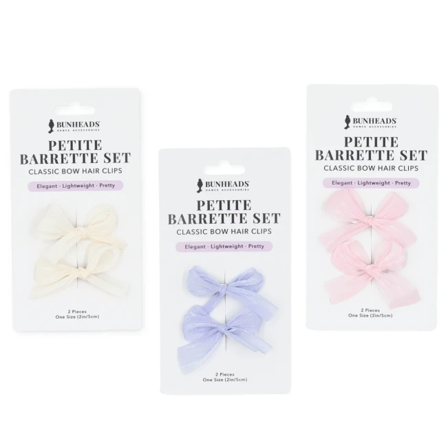 Capezio Petite Barrete Set, komplet lasnih sponk Capezio Petite Barrete Set, komplet lasnih sponk