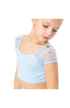 Capezio Star Cosmic Top, crop top za dekleta