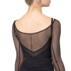 Capezio Dusk Mesh, ženski top z dolgimi rokavi
