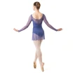 Capezio Dusk Mesh, ženski top z dolgimi rokavi